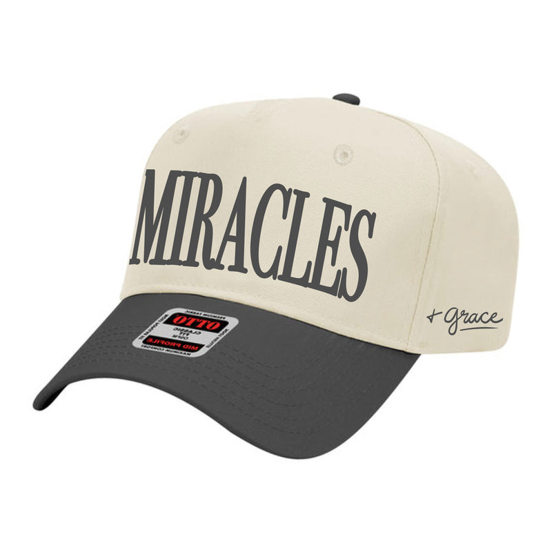The Big Miracles & Grace | Embroidered Black/Ntl Baseball Cap