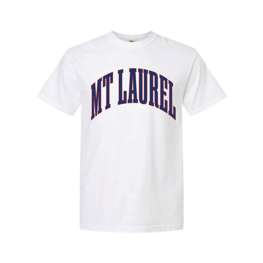 The Big Mt. Laurel Arch | Adult White Tee