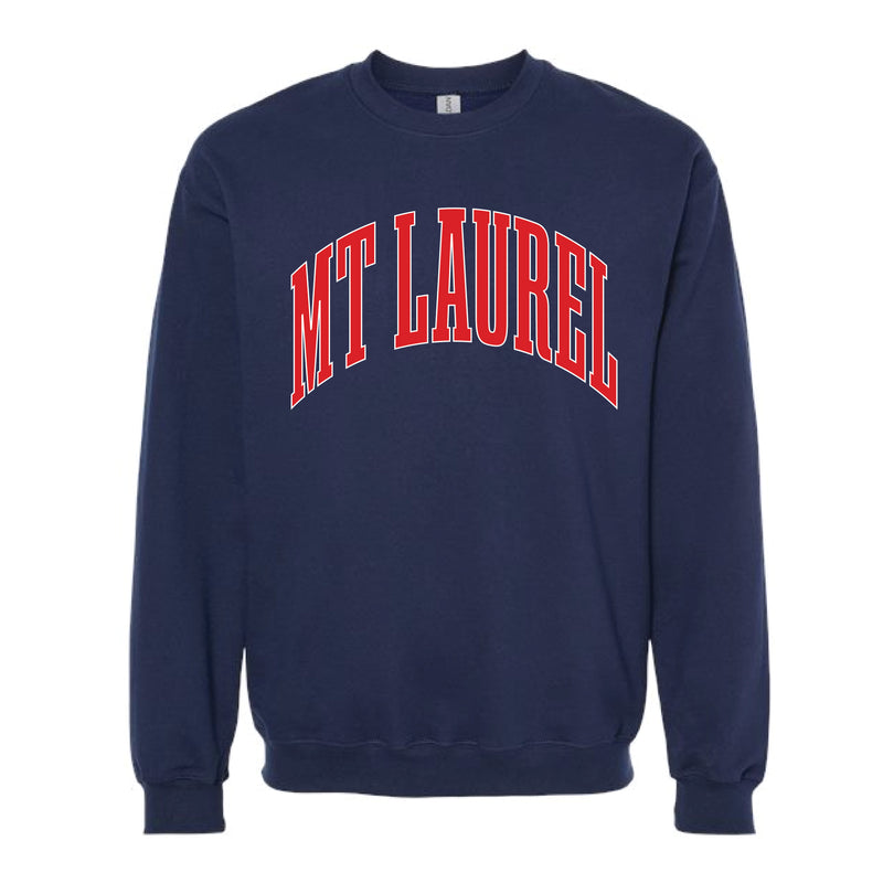 The Big Mt. Laurel Arch | Adult Navy Sweatshirt