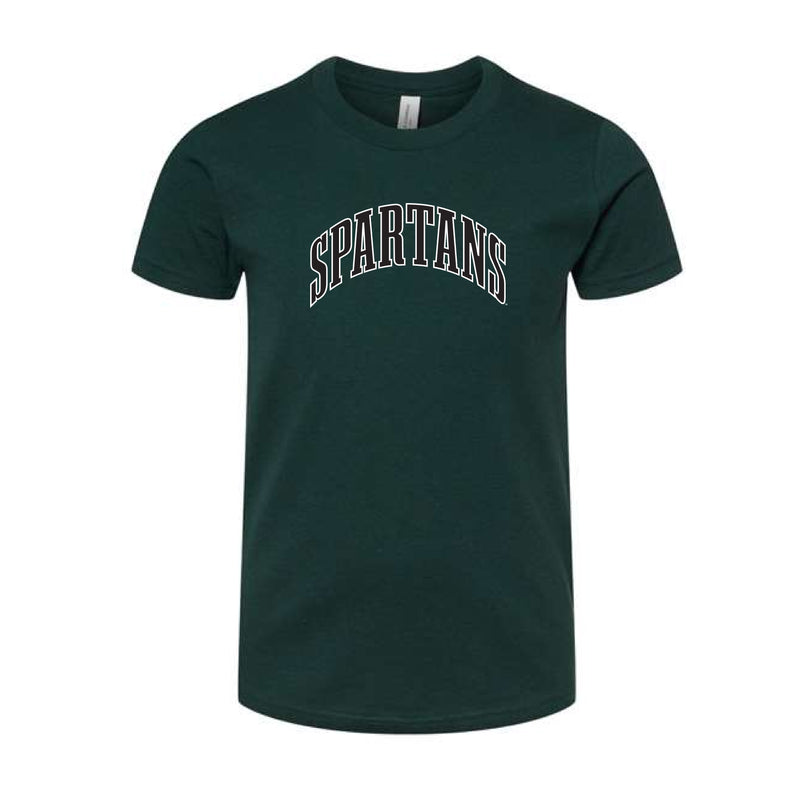 The Big Spartans Arch | Youth Forest Tee