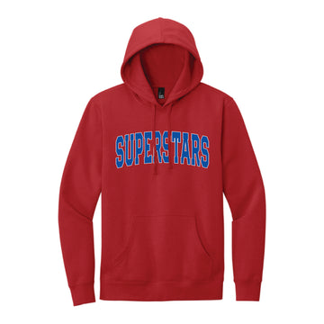 The Big Superstars Arch | Adult Classic Red Hoodie