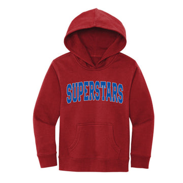 The Big Superstars Arch | Youth Classic Red Hoodie