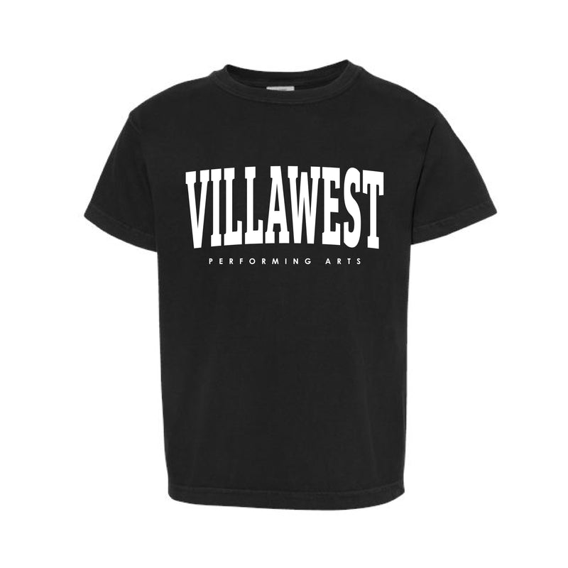 The Big Villa West Arch | Black Youth Tee