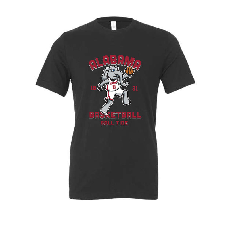 The Big Al Basketball Roll Tide | Dark Grey Tee