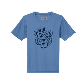 The Big Beanie Outline | Youth Light Blue Tee