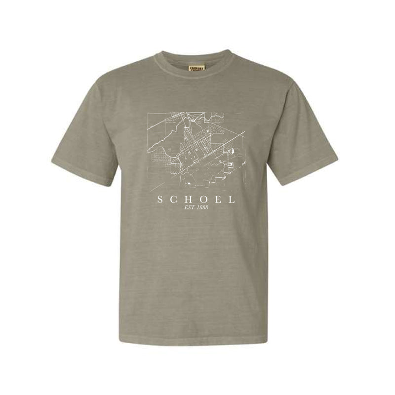 The Birmingham Map | Sandstone Tee