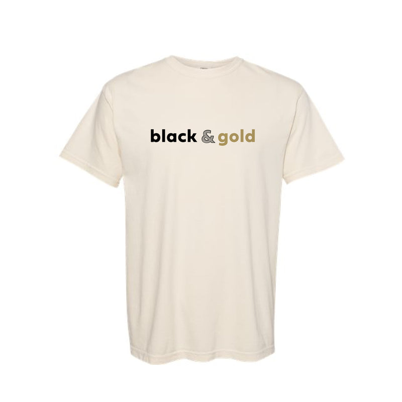 The Black & Gold | Ivory Tee