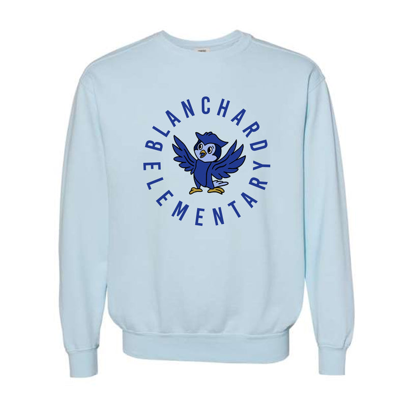 The Blanchard Eagle | Chambray Crewneck Sweatshirt