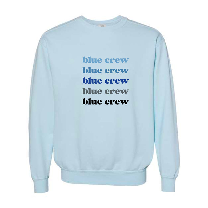 The Blue Crew | Chambray Sweatshirt