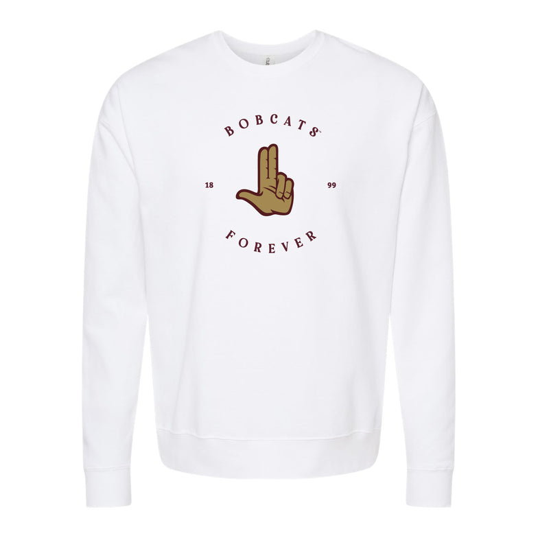 The Bobcats Forever 1899 | White Sweatshirt