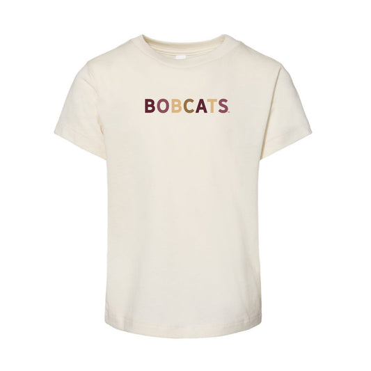 The Bobcats Multi | Toddler Natural Tee