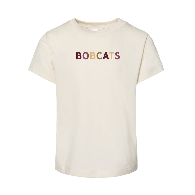 The Bobcats Multi | Toddler Natural Tee