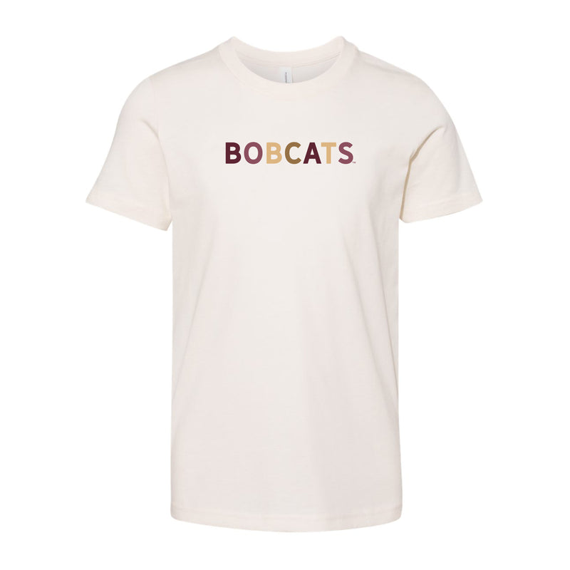 The Bobcats Multi | Youth Natural Tee