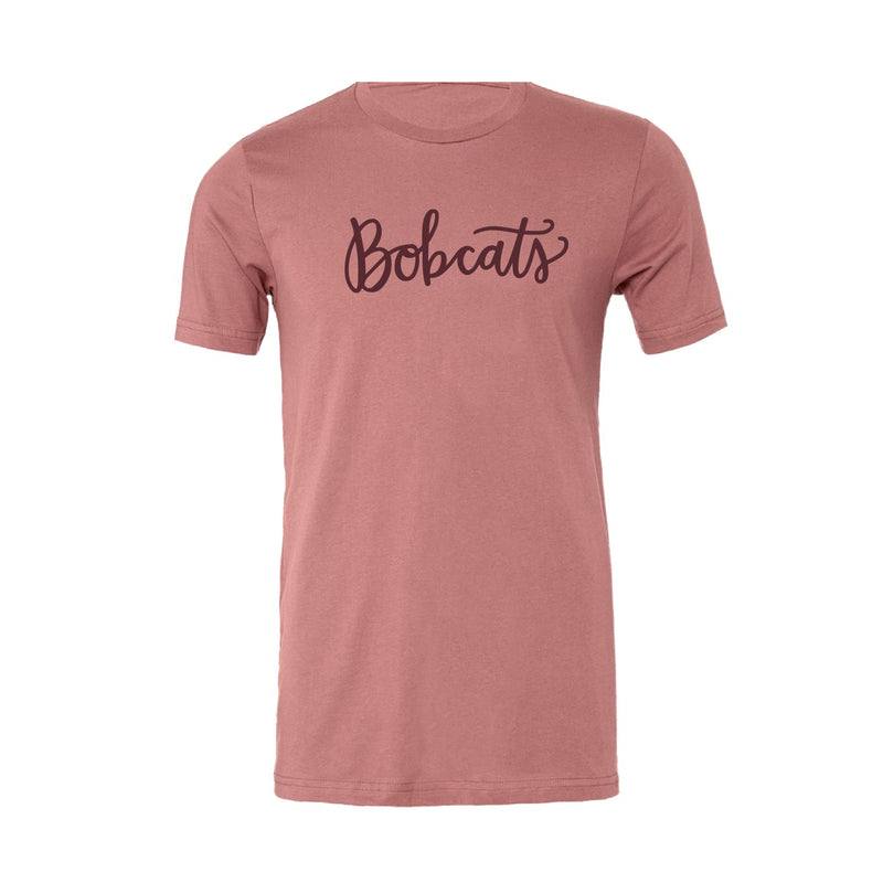 The Bobcats Script | Mauve Tee