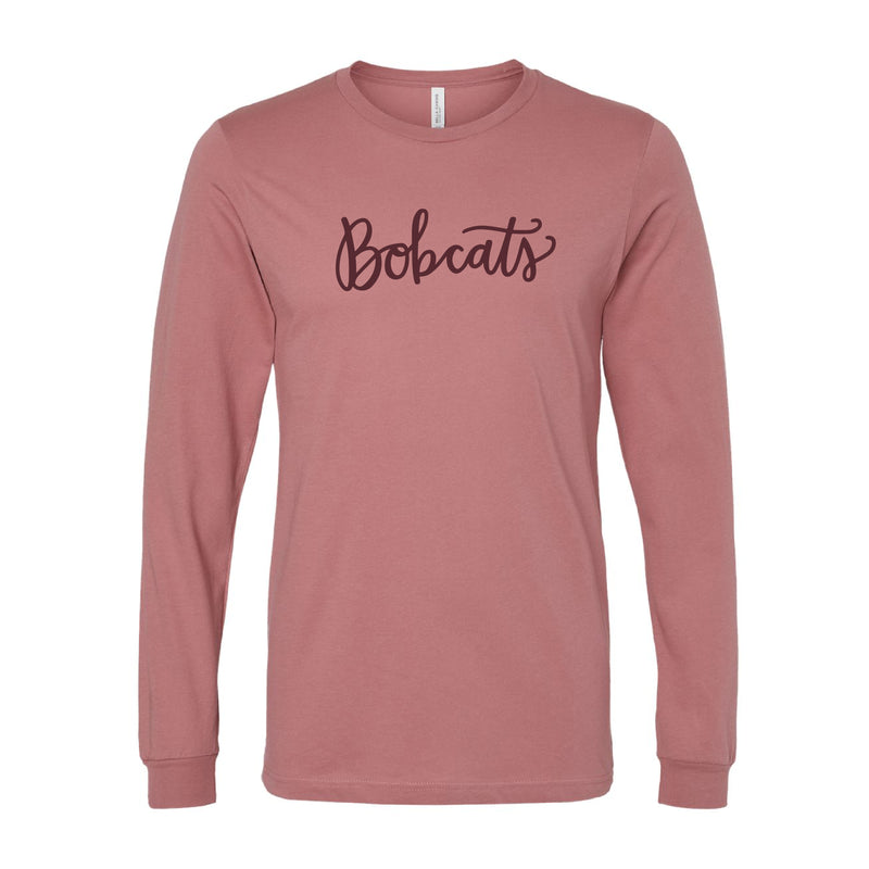 The Bobcats Script | Mauve Long Sleeve