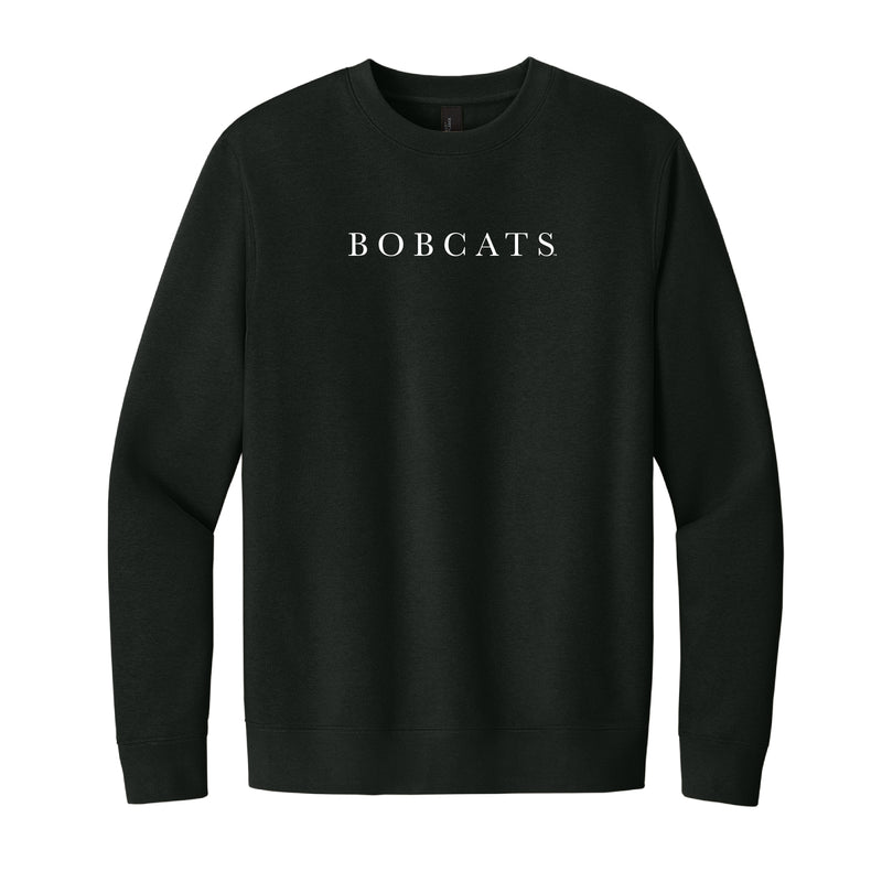 The Bobcats Serif | Black Sweatshirt