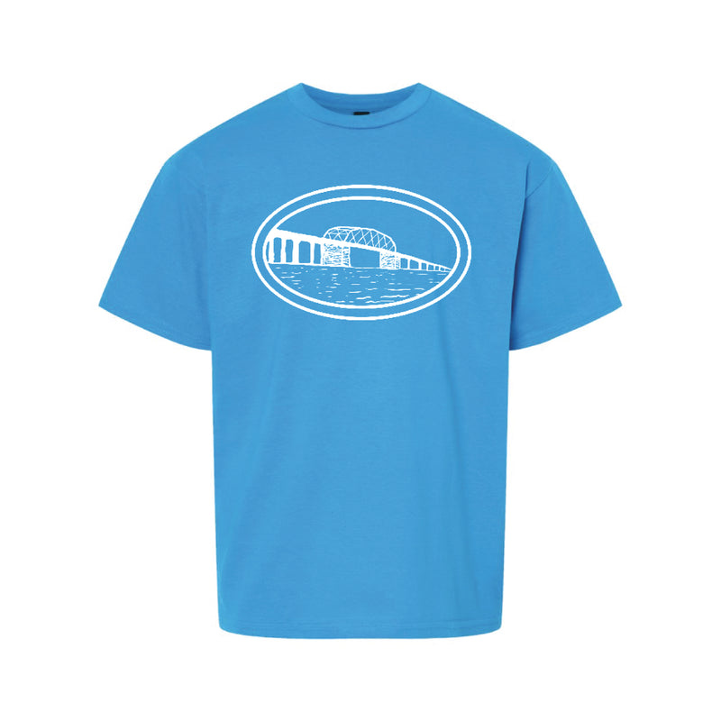 The Bridge & Landscape | Sapphire Youth Tee