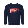 The Broncos Flag | Toddler Navy Sweatshirt