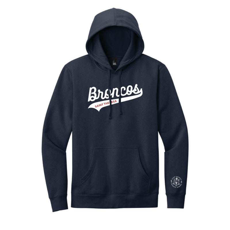 The Broncos Swoosh | Adult New Navy Hoodie