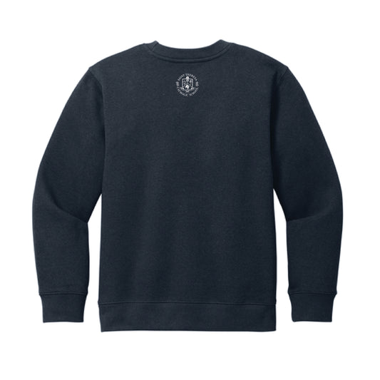 The Broncos Swoosh | Youth New Navy Sweatshirt