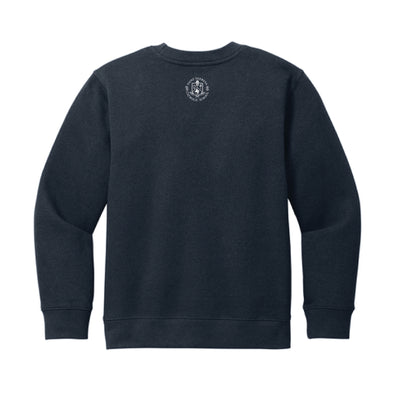 The Broncos Swoosh | Youth New Navy Sweatshirt