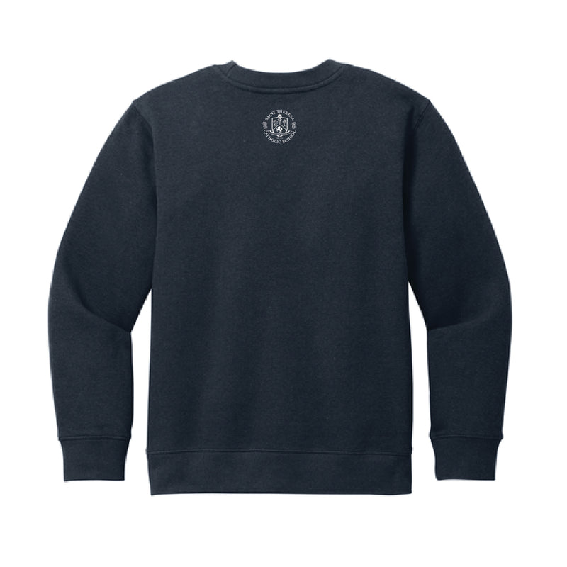 The Broncos Swoosh | Youth New Navy Sweatshirt