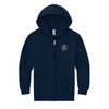 The Broncos Swoosh | Youth J Navy Full-Zip Hoodie