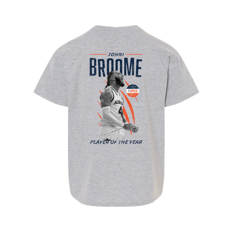 The Broome Player of the Year | Youth Sport Grey Tee