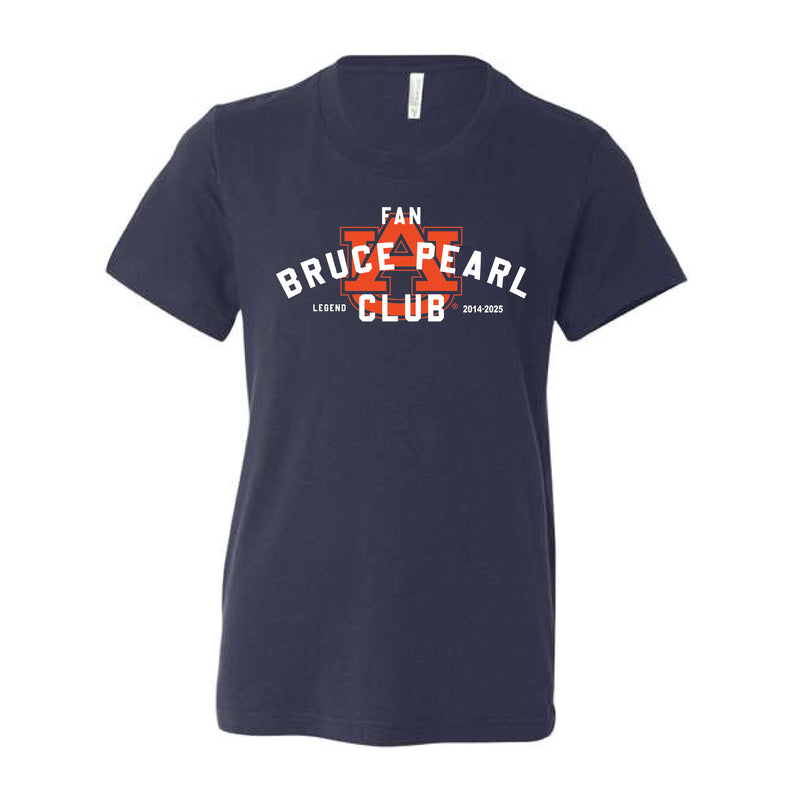 The Bruce Pearl Fan Club | Youth Navy Tee