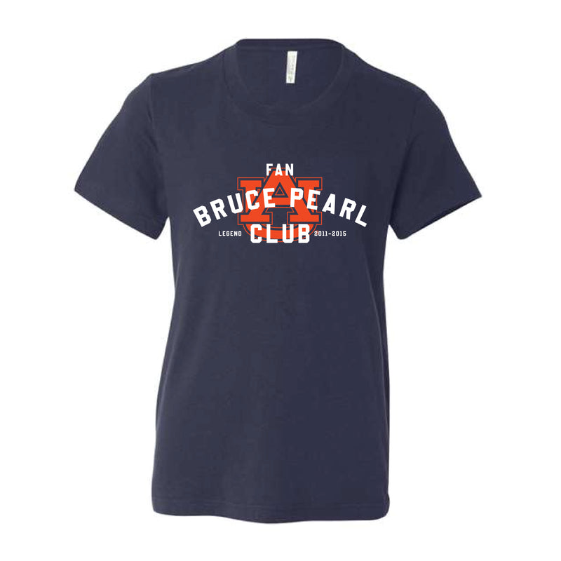 The Bruce Pearl Fan Club | Youth Navy Tee