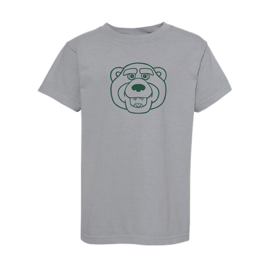 The Bruiser Head Outline | Youth Granite Tee