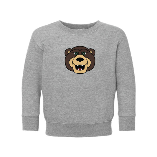 The Bruiser Head | Toddler Heather Sweatshirt
