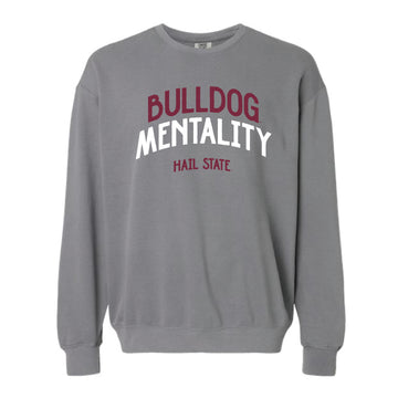 The Bulldog Mentality Arch | Grey Sweatshirt