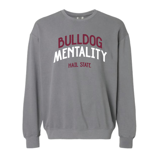 The Bulldog Mentality Arch | Grey Sweatshirt