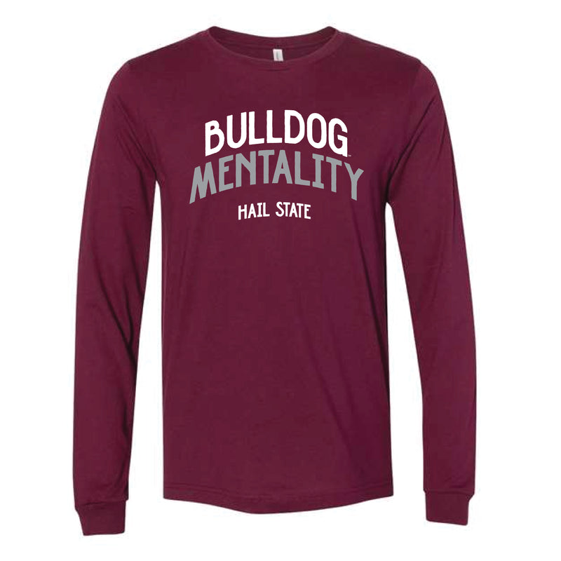 The Bulldog Mentality Arch | Maroon Long Sleeve