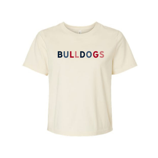 The Bulldogs Multi | Vintage White Tee
