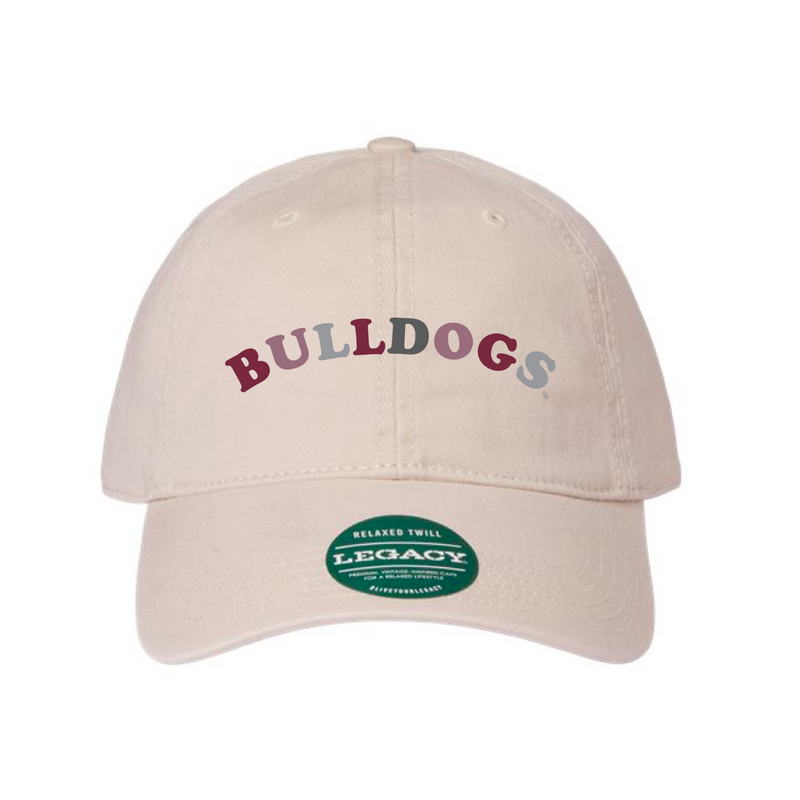 The Bulldogs Rainbow Arch Embroidered | Stone Legacy Dad Hat