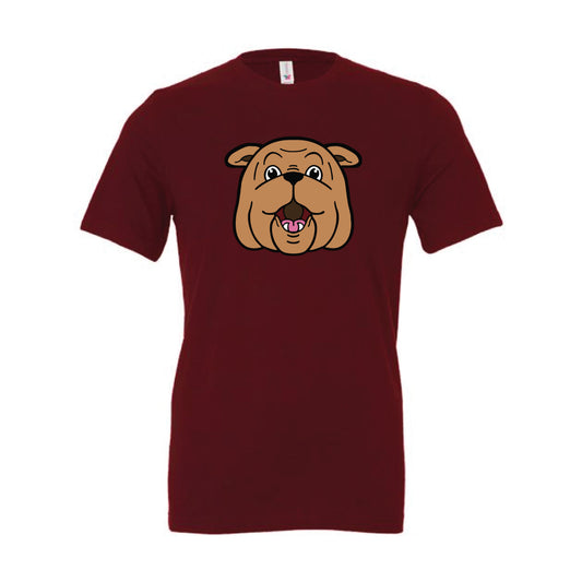 The Bully Head | Maroon Tee