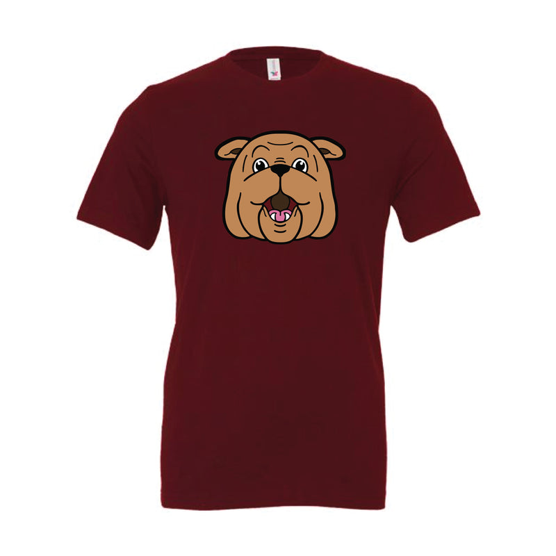 The Bully Head | Maroon Tee