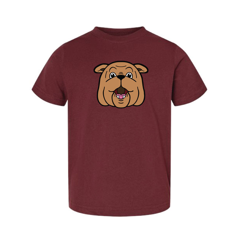 The Bully Head | Toddler Maroon Tee