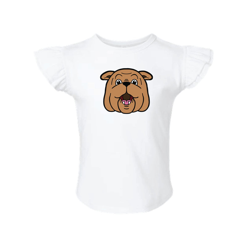 The Bully Head | Toddler White Tee