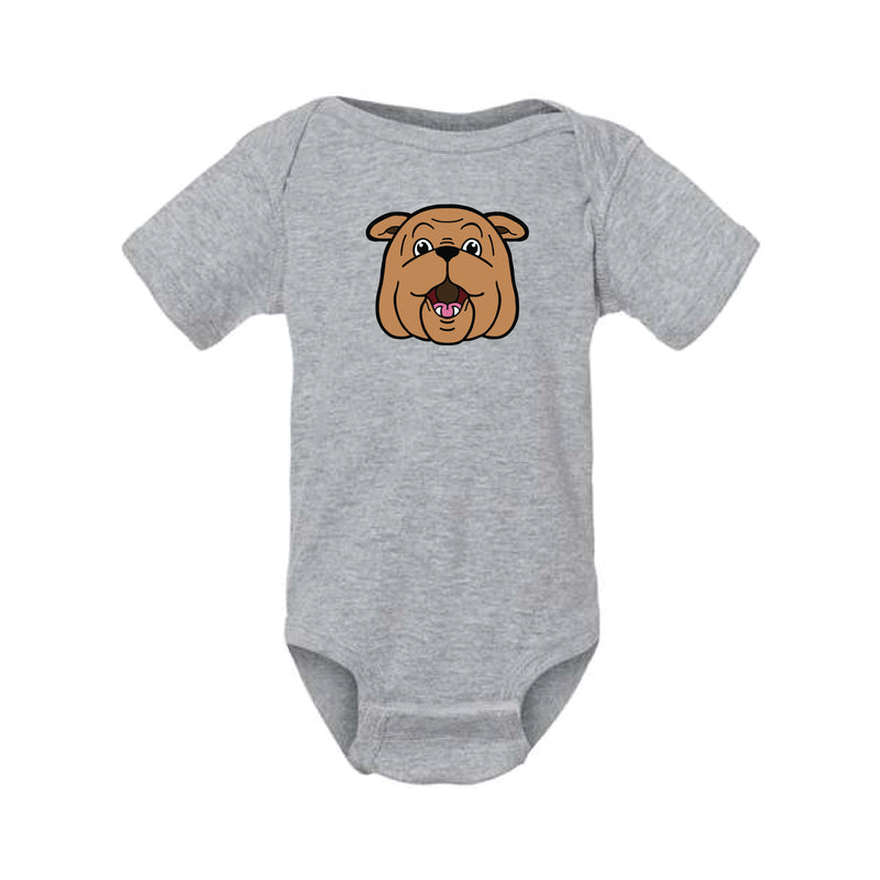 The Bully Head | Baby Heather Long Sleeve Onesie