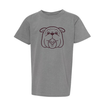 The Bully Outline | Youth Grey Tee