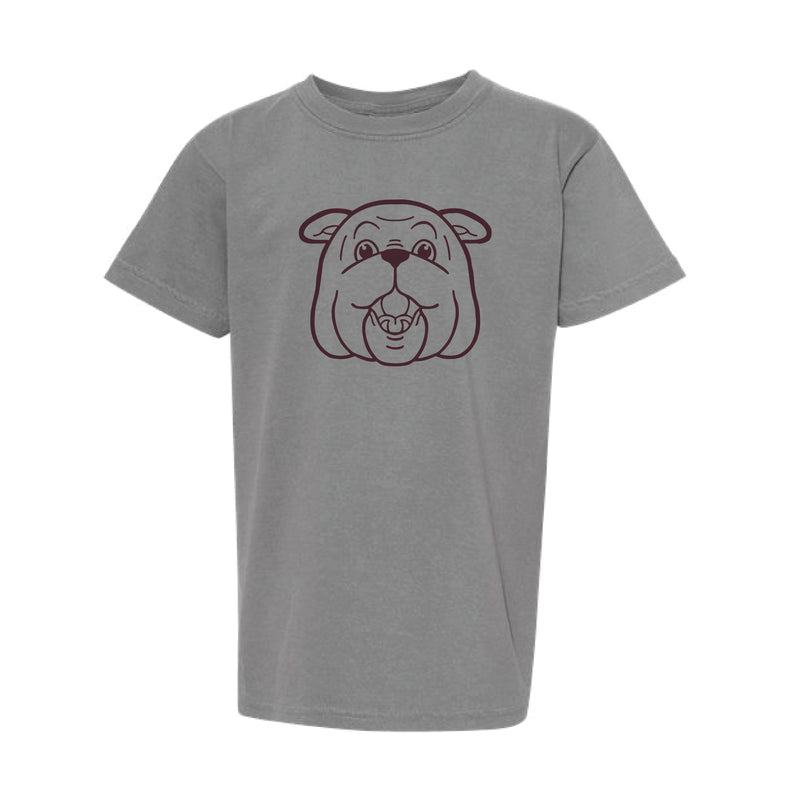 The Bully Outline | Youth Grey Tee