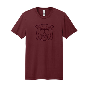 The Bully Outline | Garnet Tee