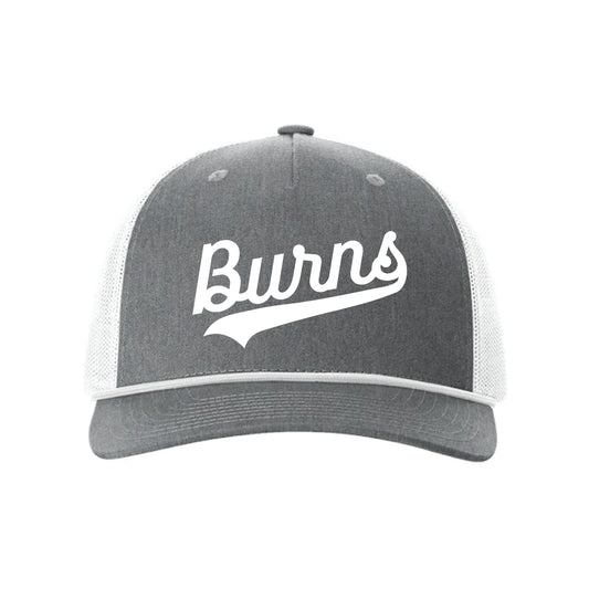 The Burns Script | Heather Grey/ White Richardson Rope Hat