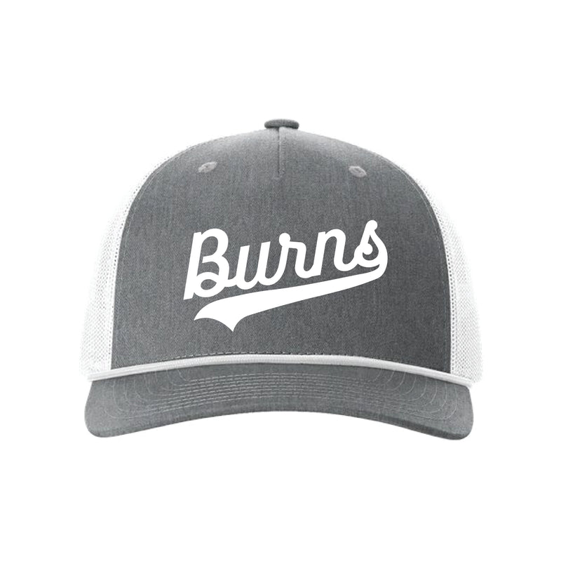 The Burns Script | Heather Grey/ White Richardson Rope Hat