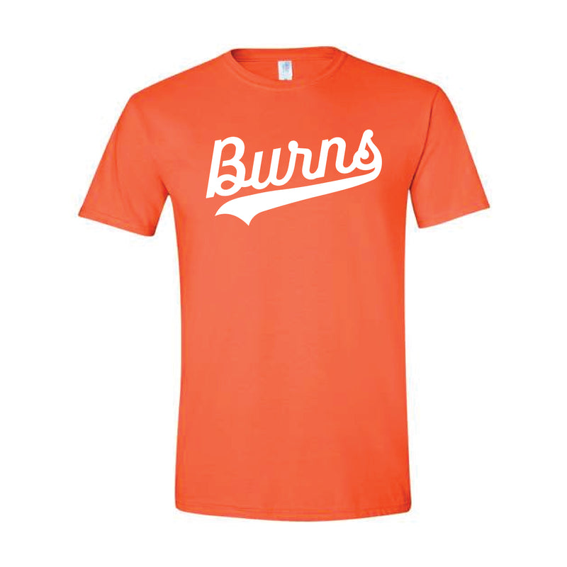 The Burns Script | Adult Orange Tee