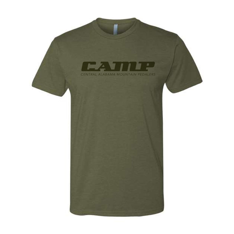 The C.A.M.P. Logo | Adult Military Green Tee