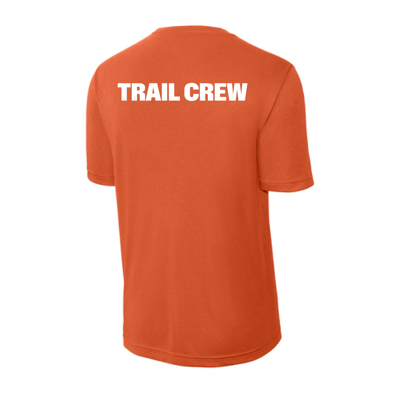 The C.A.M.P. Logo | Adult Deep Orange Performance Tee